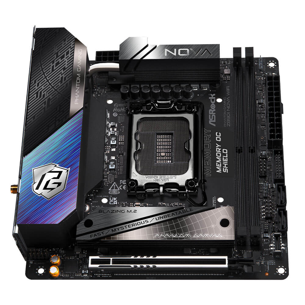 ASRock Z890I Nova WiFi H4 ASRock Z890I Nova WiFi - Socket 1851 - Ảnh 4