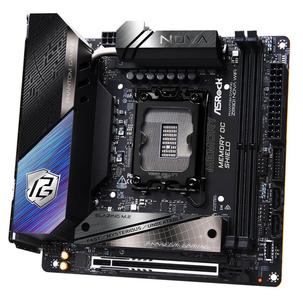 ASRock Z890I Nova WiFi H5 ASRock Z890I Nova WiFi - Socket 1851 - Ảnh 5