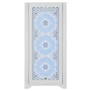 Corsair iCUE 4000D RGB AIRFLOW QL Edition True White - Mid-Tower ATX Case