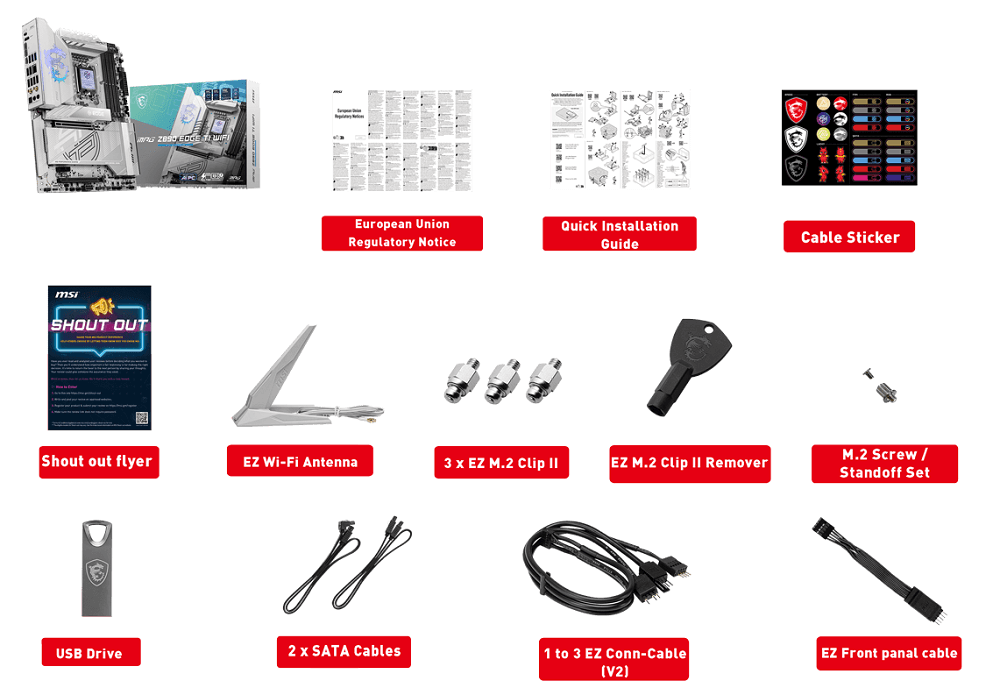 MSI MPG Z890 EDGE TI WIFI - Socket 1851