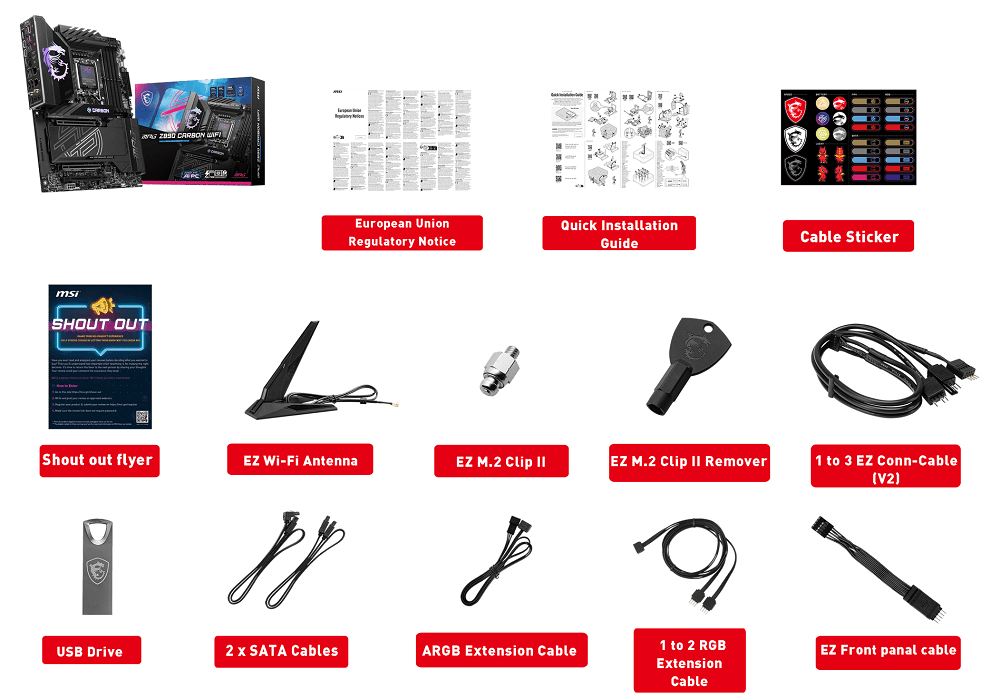 MSI MPG Z890 CARBON WIFI - Socket 1851