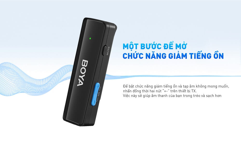 BOYA BOYALINK H9 BOYA BOYALINK - 3-In-1 Compact Wireless Microphone