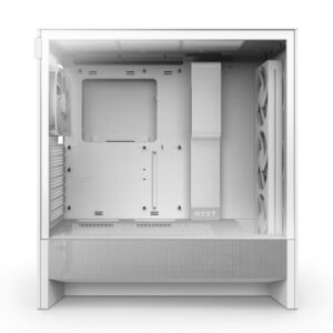 NZXT H5 Flow RGB 2024 - White - Compact Mid-tower Airflow Case
