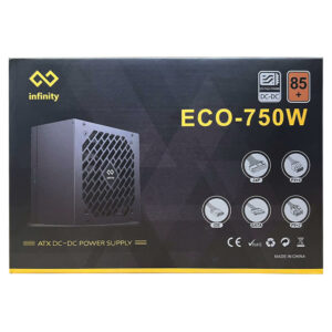Infinity ECO 750W – DC to DC – Hiệu suất 85% – Active PFC – Single Rail