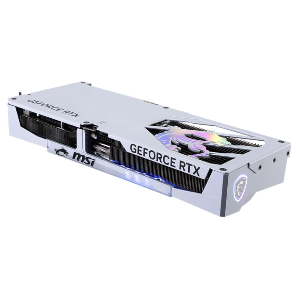 MSI GeForce RTX 5080 16G GAMING TRIO OC WHITE H3 MSI GeForce RTX™ 5080 16G GAMING TRIO WHITE - 16GB GDDR7 - Ảnh 3