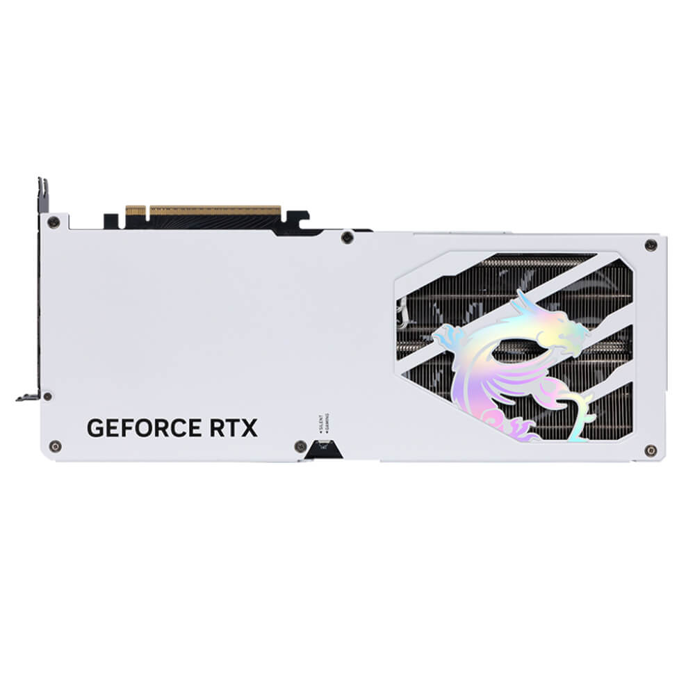MSI GeForce RTX 5080 16G GAMING TRIO OC WHITE H4 MSI GeForce RTX™ 5080 16G GAMING TRIO WHITE - 16GB GDDR7 - Ảnh 4