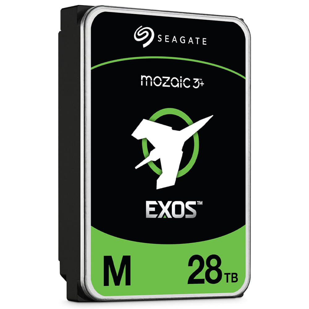 Seagate Exos M 28TB ST28000NM003K H2 Seagate Exos M 28TB Enterprise Internal Hard Drive HDD - 3.5in 6GB/s SATA 7200RPM Cache 512MB (ST28000NM003K) - Ảnh 2