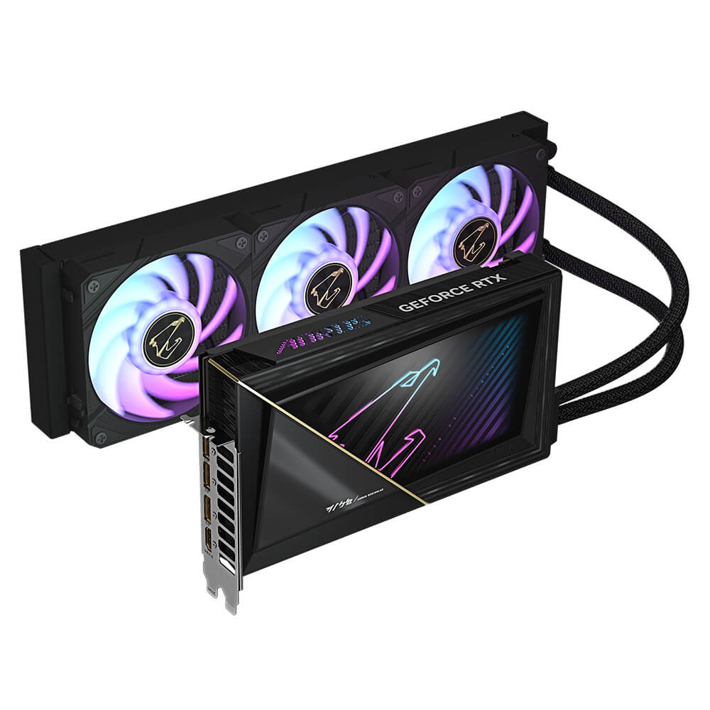 Gigabyte AORUS GeForce RTX 5090 XTREME WATERFORCE 32G H2 Gigabyte AORUS GeForce RTX™ 5090 XTREME WATERFORCE 32G - 32GB GDDR7 - Ảnh 2