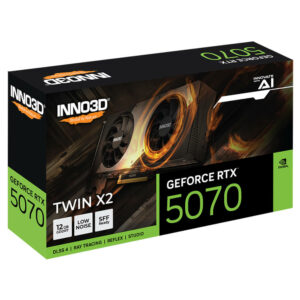 INNO3D GeForce RTX™ 5070 TWIN X2 - 12GB GDDR7