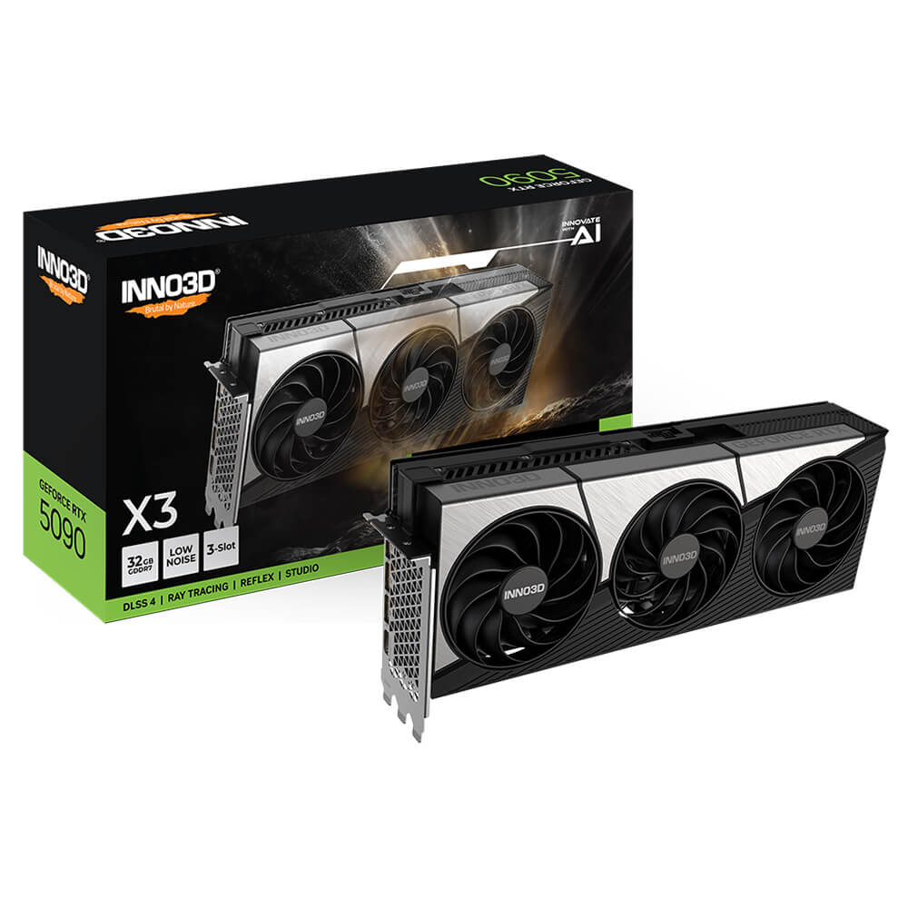 INNO3D GeForce RTX 5090 X3 H1 INNO3D GeForce RTX™ 5090 X3 - 32GB GDDR7