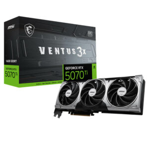 MSI GeForce RTX™ 5070 Ti 16G VENTUS 3X OC - 16GB GDDR7