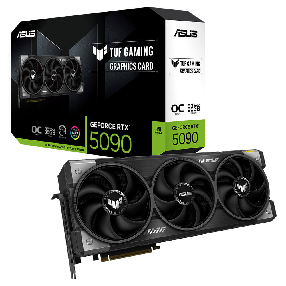 ASUS TUF Gaming GeForce RTX 5090 32GB GDDR7 OC Edition H1 ASUS TUF Gaming GeForce RTX™ 5090 OC Edition - 32GB GDDR7