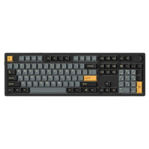 DAREU EK106 PRO - BLACK GOLDEN - Triple Mode | DareU CLOUD Switch | RGB Gaming Wireless Keyboard