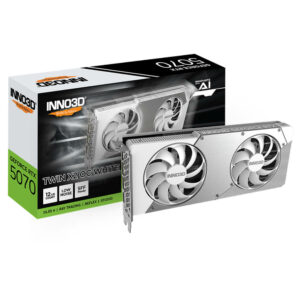 INNO3D GeForce RTX™ 5070 TWIN X2 OC WHITE - 12GB GDDR7