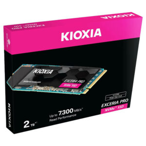 Kioxia Exceria Pro 2TB - NVMe PCIe Gen 4x4 SSD