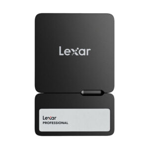 Lexar Professional Go With Hub SL400 1TB Black - Portable SSD USB 3.2 Gen 2 (LSL400S001T-RNBNG)