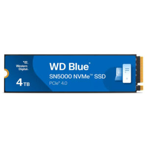 WD BLUE SN5000 4TB WDS400T4B0E - M2 PCIe NVMe Gen 4×4 SSD