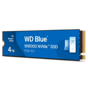 WD BLUE SN5000 4TB WDS400T4B0E - M2 PCIe NVMe Gen 4×4 SSD