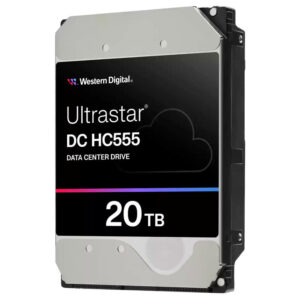 Western Digital Enterprise Ultrastar DC HC555 20TB 3.5 inch 7200RP 6Gbs SATA 512MB Hard Drive (WUH722020CLE6L4)