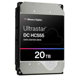 Western Digital Enterprise Ultrastar DC HC555 20TB 3.5 inch 7200RP 6Gbs SATA 512MB Hard Drive (WUH722020CLE6L4)