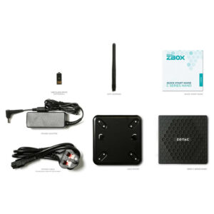 ZOTAC ZBOX CI337 nano (Barebone) - Intel Processor N100, DDR5 8GB 5600, SSD M110 SataIII 256GB