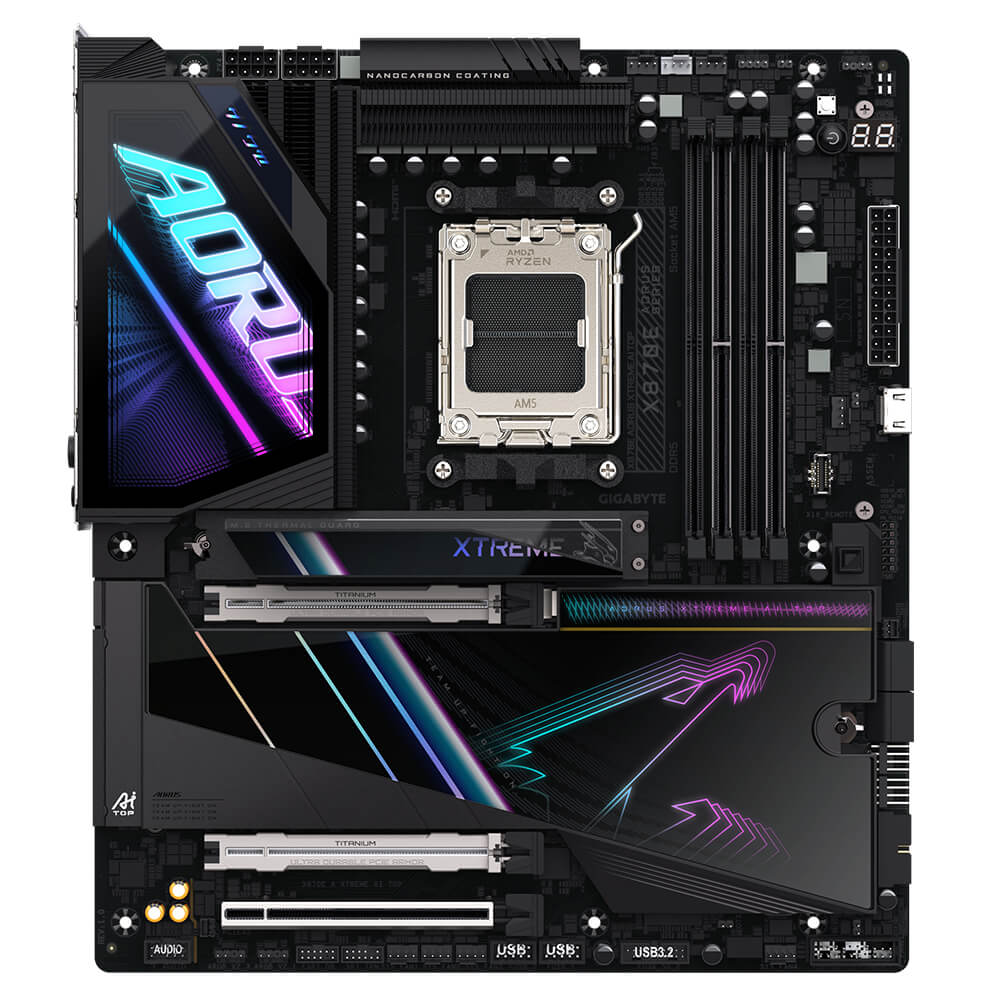 Gigabyte X870E AORUS XTREME AI TOP H2 Gigabyte X870E AORUS XTREME AI TOP - Socket AM5 - Ảnh 2