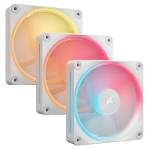 Corsair iCUE LINK LX120 RGB 120mm PWM Fans Starter Kit - White