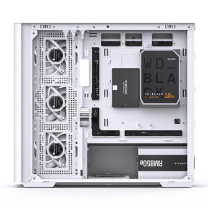 Jonsbo D300 White - M-ATX Case
