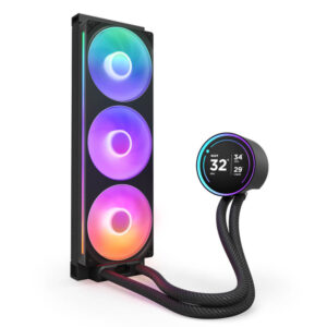 NZXT Kraken Elite 360 RGB V2 Matte Black - 360mm AIO Liquid Cooler with LCD Display and RGB Fans