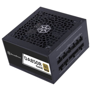SilverStone DA850R Gold - Black - 80 PLUS Gold 850W ATX3.0/3.1 & PCIe 5 Fully Modular Power Supply