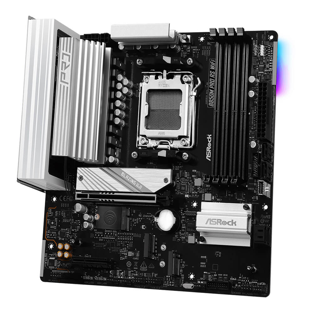 ASRock B850M Pro RS Wifi H4 ASRock B850M Pro RS WiFi - Socket AM5 - Ảnh 4