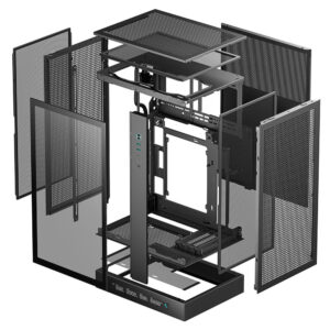 Deepcool CH270 DIGITAL - High-airflow Mini-Tower Case