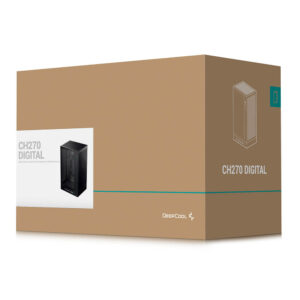 Deepcool CH270 DIGITAL - High-airflow Mini-Tower Case