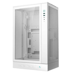 Deepcool CH270 DIGITAL WH - High-airflow Mini-Tower Case
