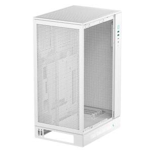 Deepcool CH270 DIGITAL WH - High-airflow Mini-Tower Case