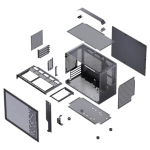 Jonsbo Z20 Black - M-ATX Case