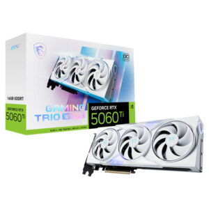 MSI GeForce RTX™ 5060 Ti 16G GAMING TRIO OC WHITE - 16GB GDDR7