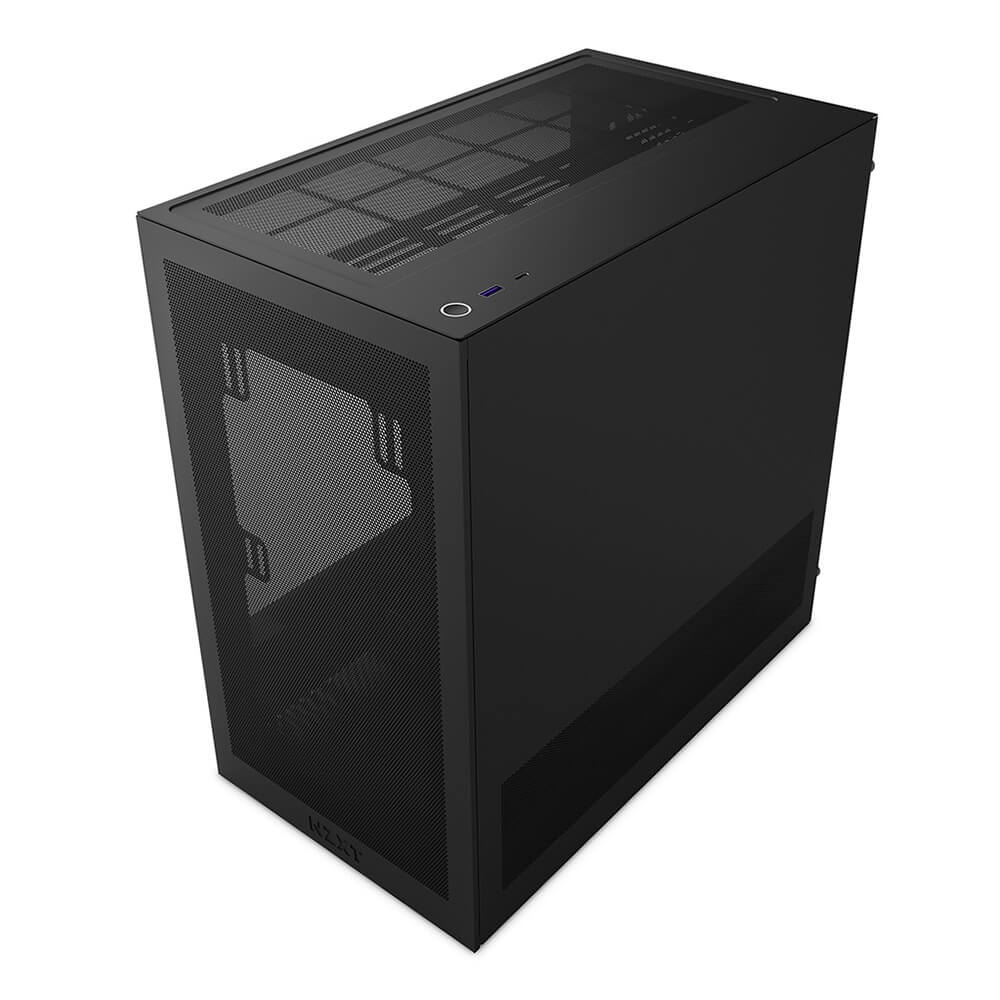NZXT H3 Flow Black H3 NZXT H3 Flow - Black - Micro-ATX Airflow Case - Ảnh 3