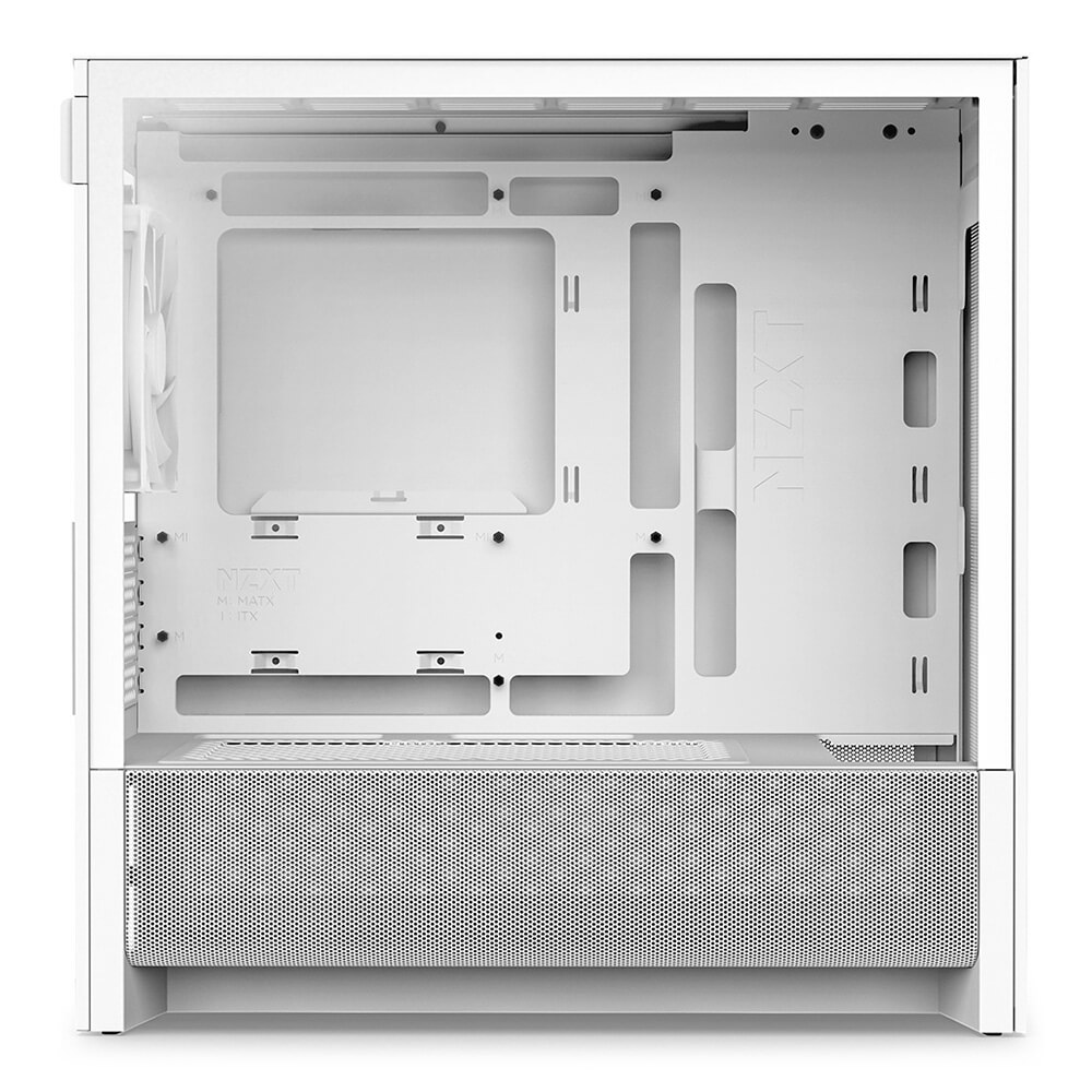 NZXT H3 Flow White H3 NZXT H3 Flow - White - Micro-ATX Airflow Case - Ảnh 3