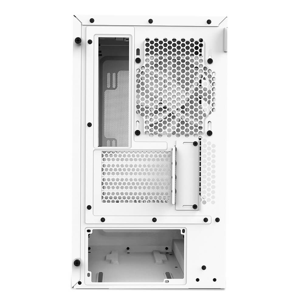 NZXT H3 Flow White H6 NZXT H3 Flow - White - Micro-ATX Airflow Case - Ảnh 6