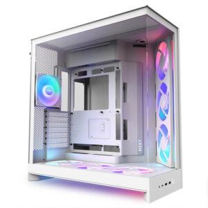NZXT H9 Flow RGB Plus 2025 - White - Mid-tower Airflow Case