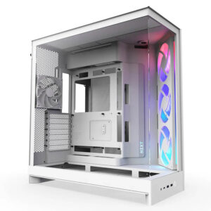 NZXT H9 Flow RGB 2025 - White - Mid-tower Airflow Case