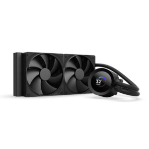 NZXT Kraken Plus 240 Black - 240mm AIO Liquid Cooler with LCD Display