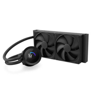 NZXT Kraken Plus 240 Black - 240mm AIO Liquid Cooler with LCD Display