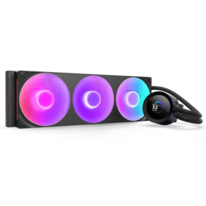 NZXT Kraken Plus 360 RGB V2 Black - 360mm AIO Liquid Cooler with LCD Display and RGB Fans
