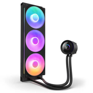 NZXT Kraken Plus 360 RGB V2 Black - 360mm AIO Liquid Cooler with LCD Display and RGB Fans