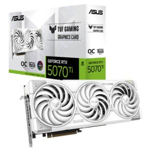 ASUS TUF Gaming GeForce RTX™ 5070 Ti White OC Edition - 16GB GDDR7