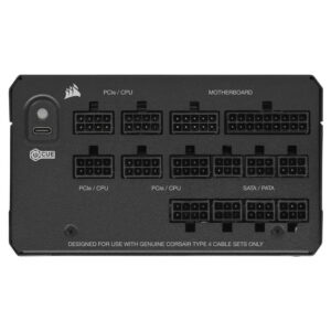 Corsair HX1200i 2025 ATX 3.1 & PCIe 5.1 - 80 Plus Platinum - Full Modular Ultra-Low Noise PC Power Supply