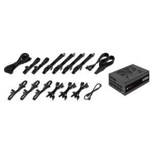 Corsair HX1200i 2025 ATX 3.1 & PCIe 5.1 - 80 Plus Platinum - Full Modular Ultra-Low Noise PC Power Supply