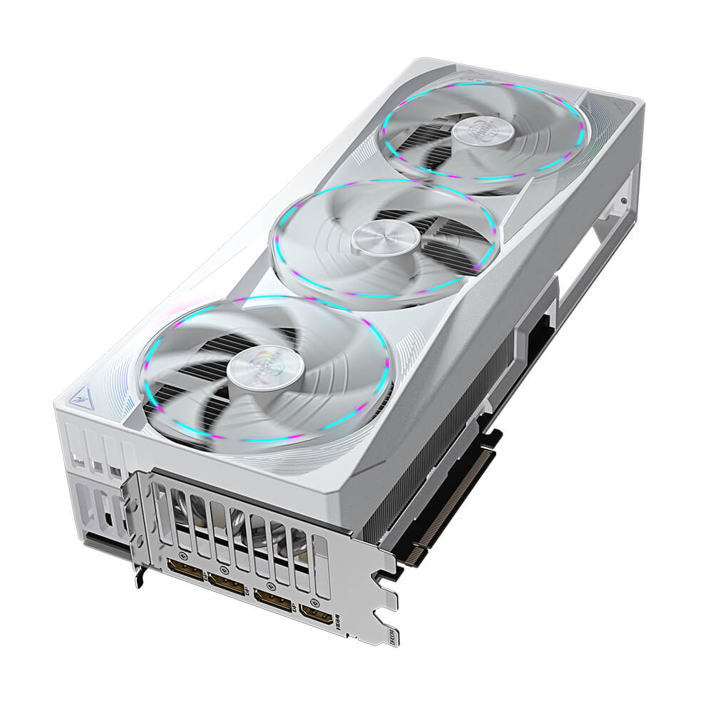 Gigabyte AORUS GeForce RTX 5090 STEALTH ICE 32G H3 Gigabyte AORUS GeForce RTX™ 5090 STEALTH ICE 32G - 32GB GDDR7 - Ảnh 3